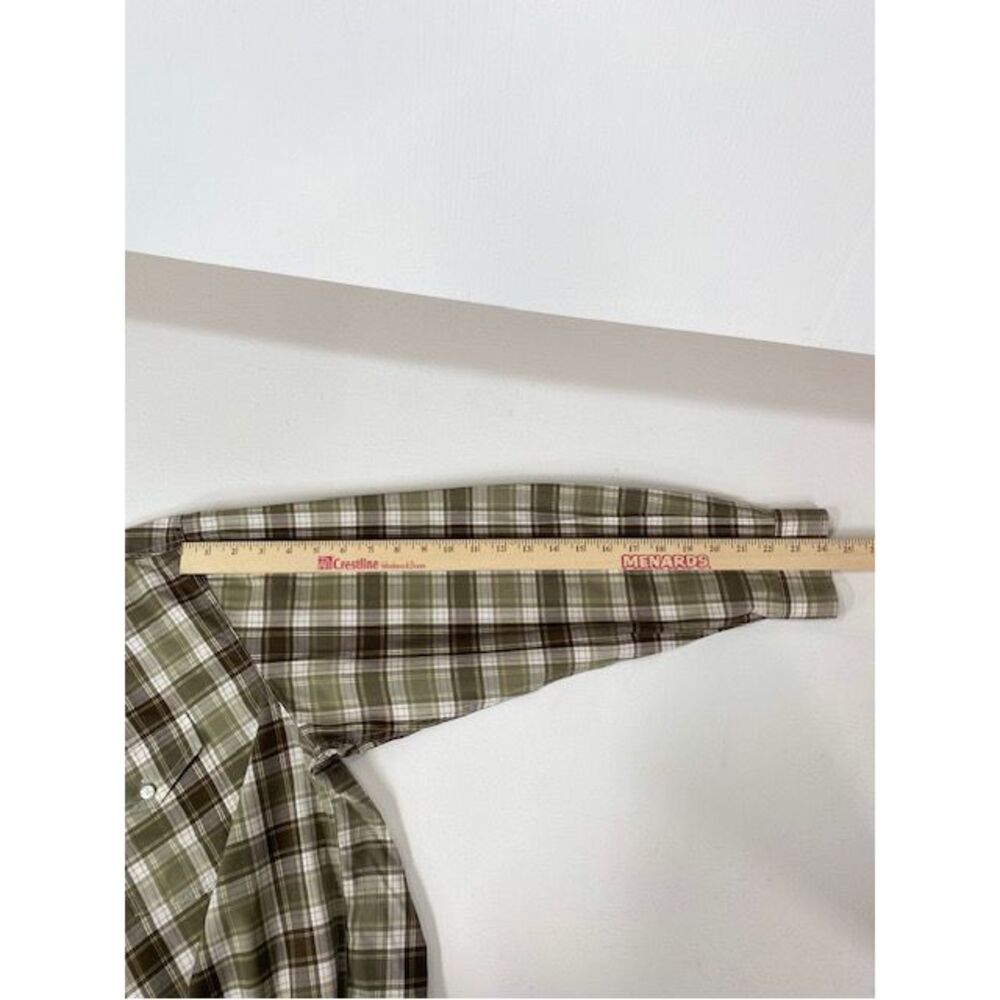 Stetson Men's Classic Plaid Button Down Shirt Dual Chest Pockets Casual XL - Picture 11 of 11